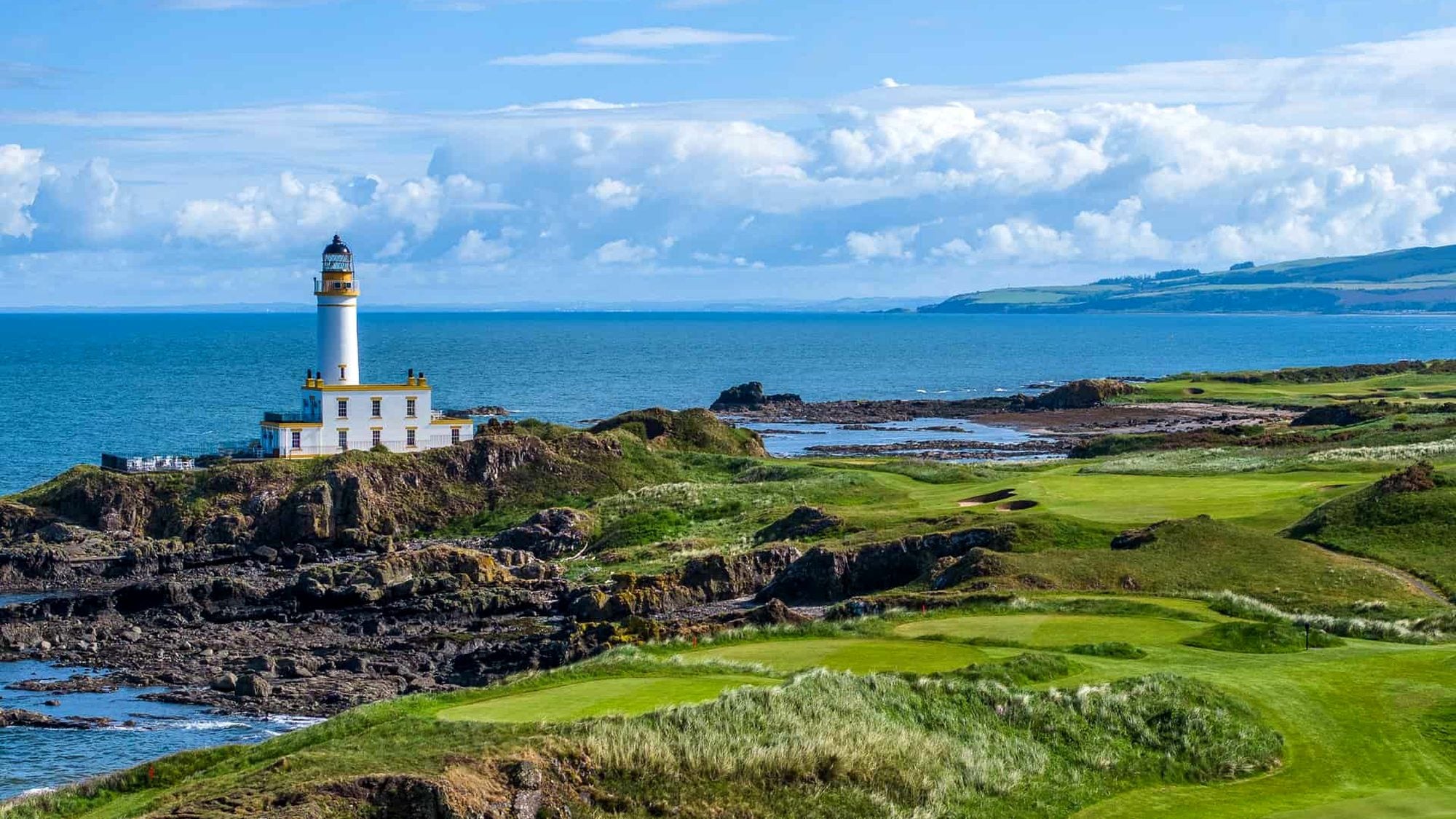 The Ailsa at Trump Turnberry, the lighthouse above the Firth of Clyde